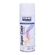 Tinta Spray Branco Fosco Super Color Uso Geral 350ml