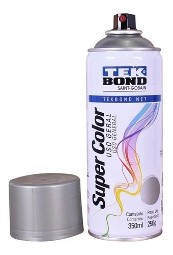 Tinta Spray Alumínio Super Color Uso Geral 350ml