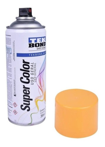 Tinta Spray Amarela Super Color Uso Geral 350ml
