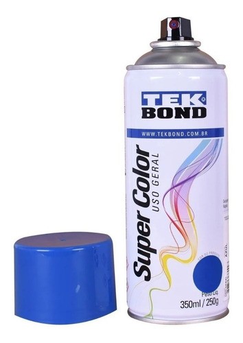 Tinta Spray Azul Super Color Uso Geral 350ml