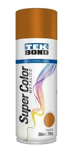 Tinta Spray Cobre Metálico Super Color 350ml