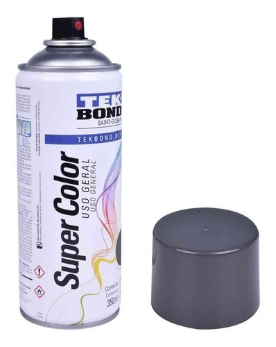 Tinta Spray Grafite Super Color Uso Geral 350ml