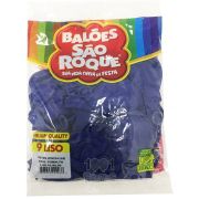 Balão Azul Cobalto N09 50 unid São Roque