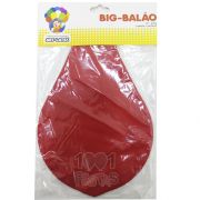 Big Balão N250 Vermelho Rubi Art latex