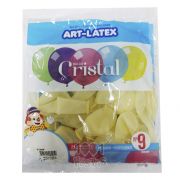 Balão Cristal Cristal N09 24 unid Art Latex