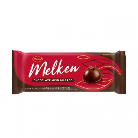 Chocolate Meio Amargo 1,010Kg Harald Melken