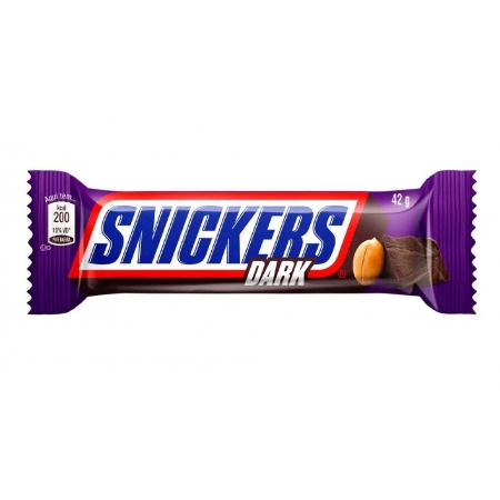Chocolate Snickers 42g Dark