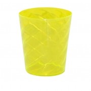 Copo Twister 400ml Amarelo Neon Translúcido