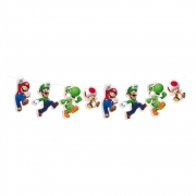 Faixa Decorativa Super Mario Cromus
