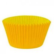 Forminha N02 Mini Cupcake 54 unid Amarelo Ultrafest