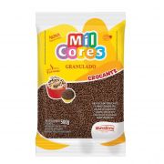 Granulado Crocante Sabor Chocolate 500g Mil Cores