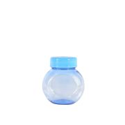 Mini Baleiro 72 ml C 10 unid Azul com Tampa Azul Bebê