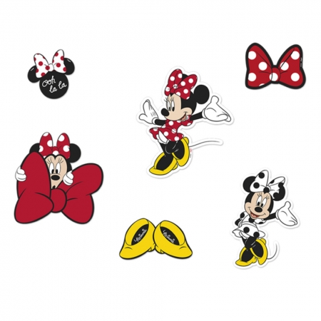 Mini Personagem Decorativo Minnie Mouse c/50unid Regina