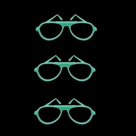 Óculos Modelo Ray Ban Brilha no Escuro