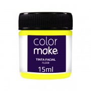 Tinta Facial Amarelo Flúor 15ml Colormake