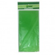 Toalha Plástica Verde 70cm x 70cm C 10 unid Dani