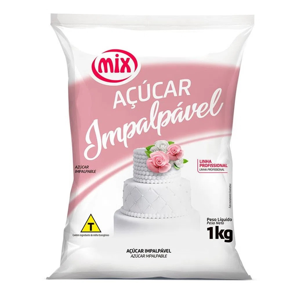 Açúcar Impalpável Mix 1kg