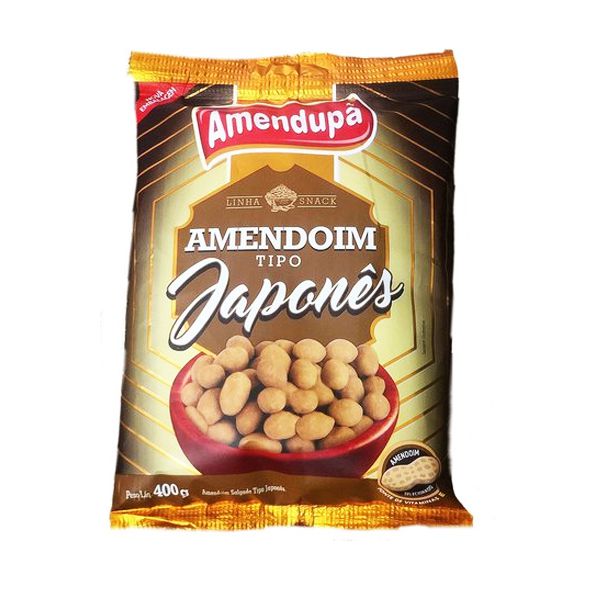 Amendoim Tipo Japonês 400g Amendupã