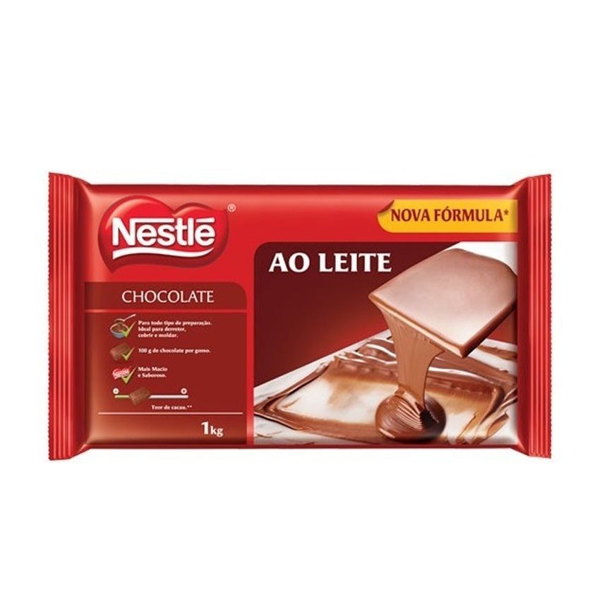 Chocolate ao Leite 1kg Nestlé