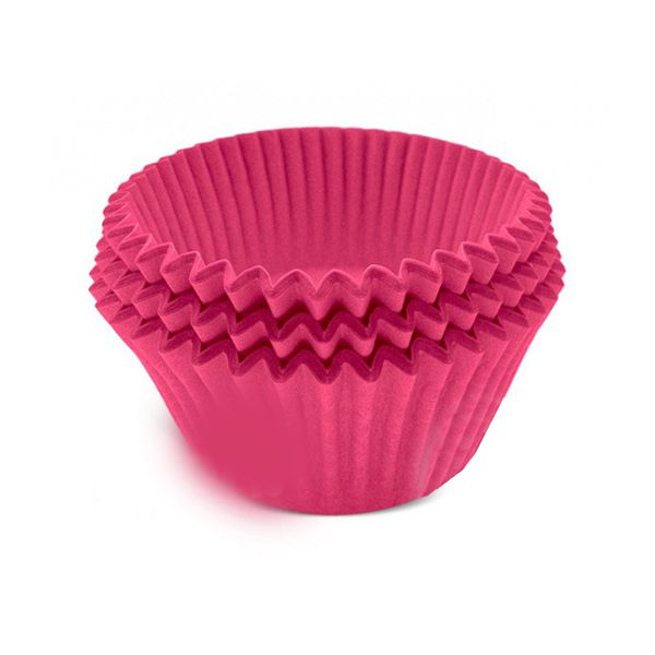 Forminha para Mini Cupcake Pink C/54 unid Ultrafest