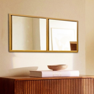 Módulo Espelho Decorativo - Kit 02 de 50x50cm