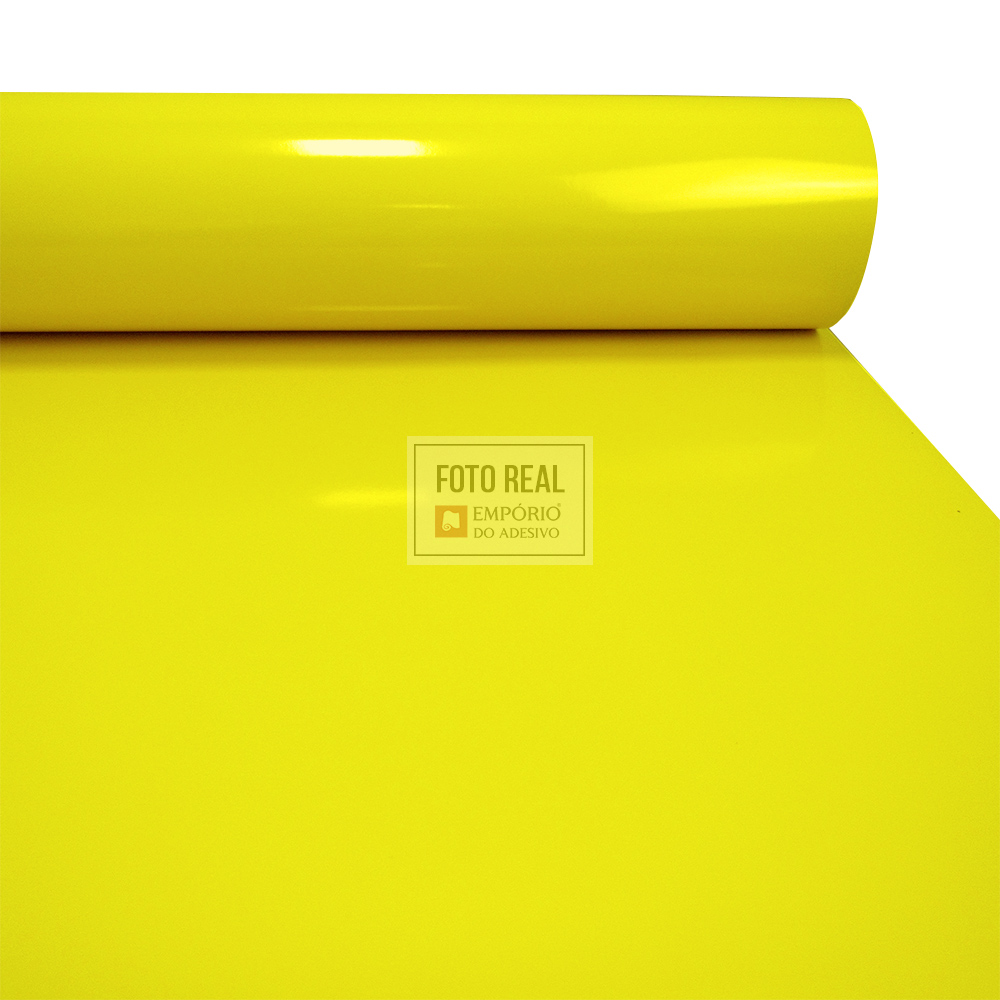 Adesivo Alcaprint Amarelo Medio 0,08 1,00 X 1,00m