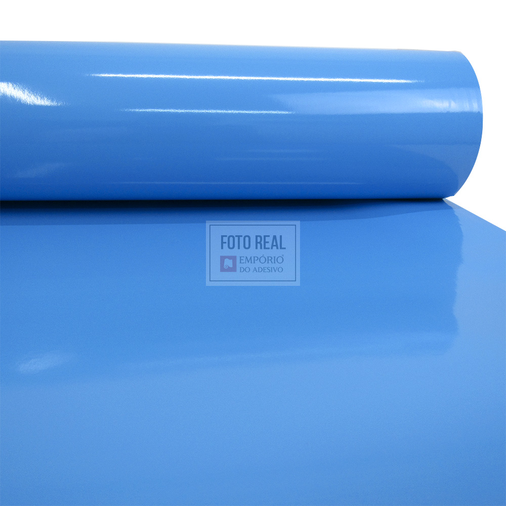 Adesivo Colormax Brilho Azul Ceu 1,00m x 1,00m