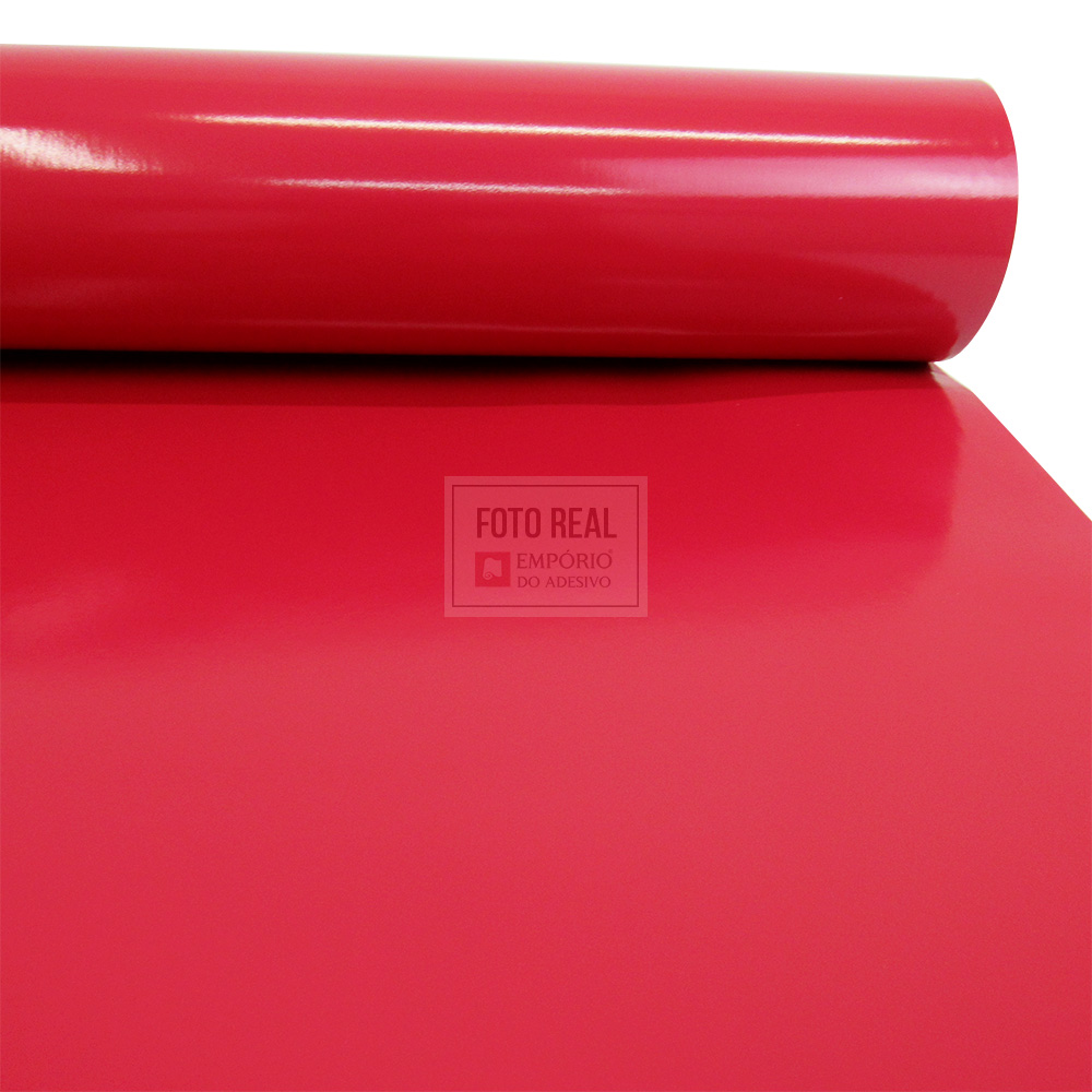 Adesivo Colormax Brilho Vermelho Radiante 1,00m x 1,00m