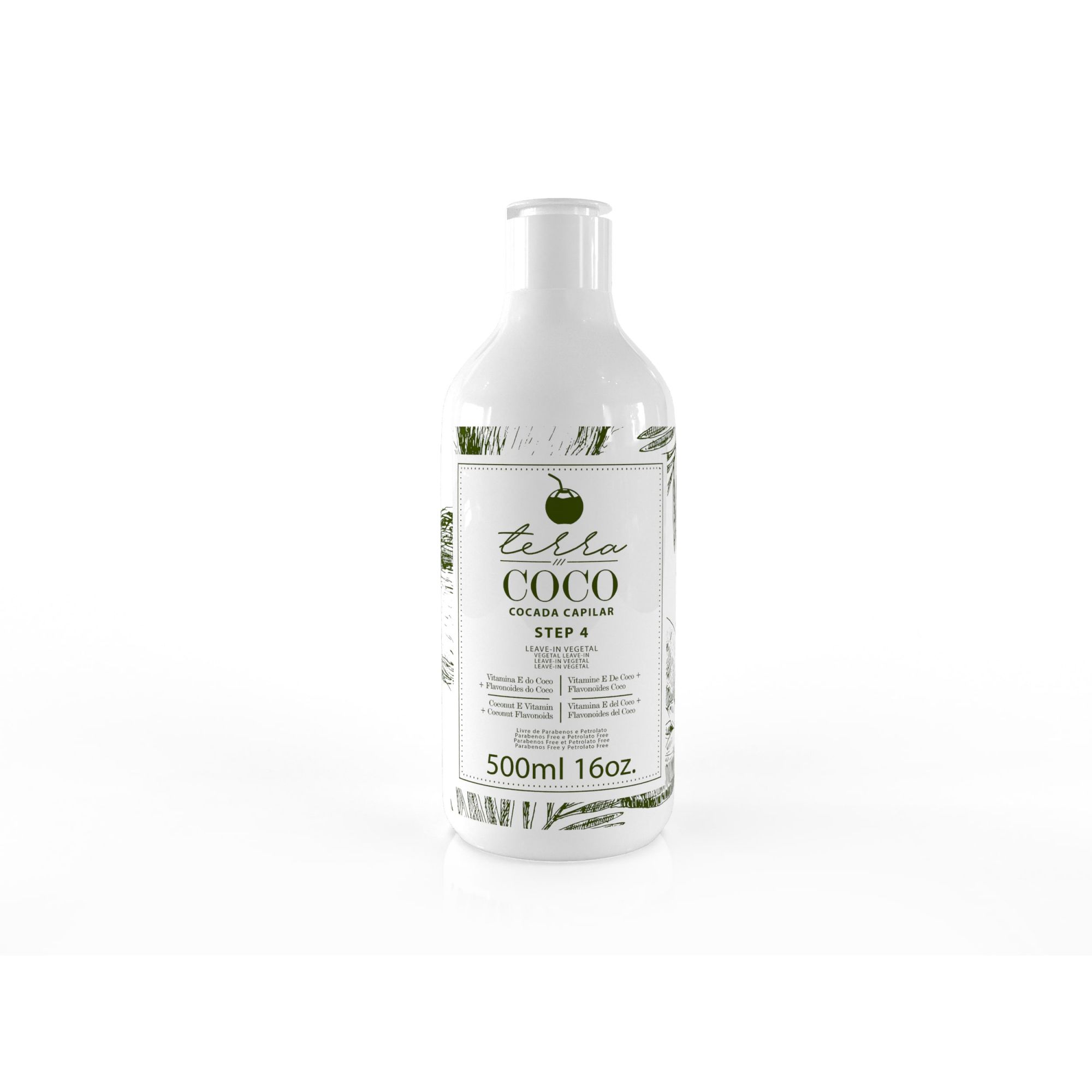 Leave-in Vegetal 500 ml - Terra Coco