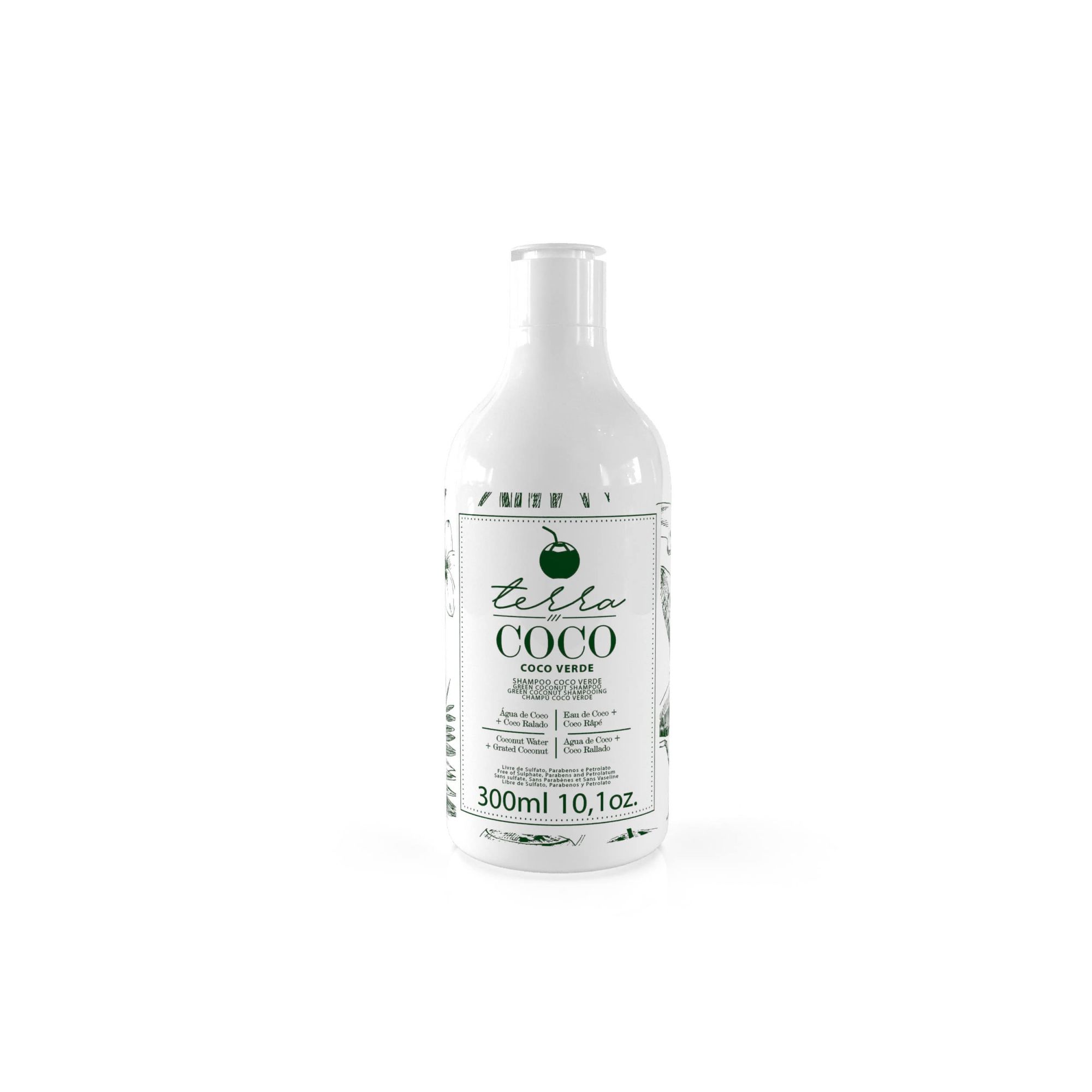 Shampoo Coco Verde  300ml - Terra Coco