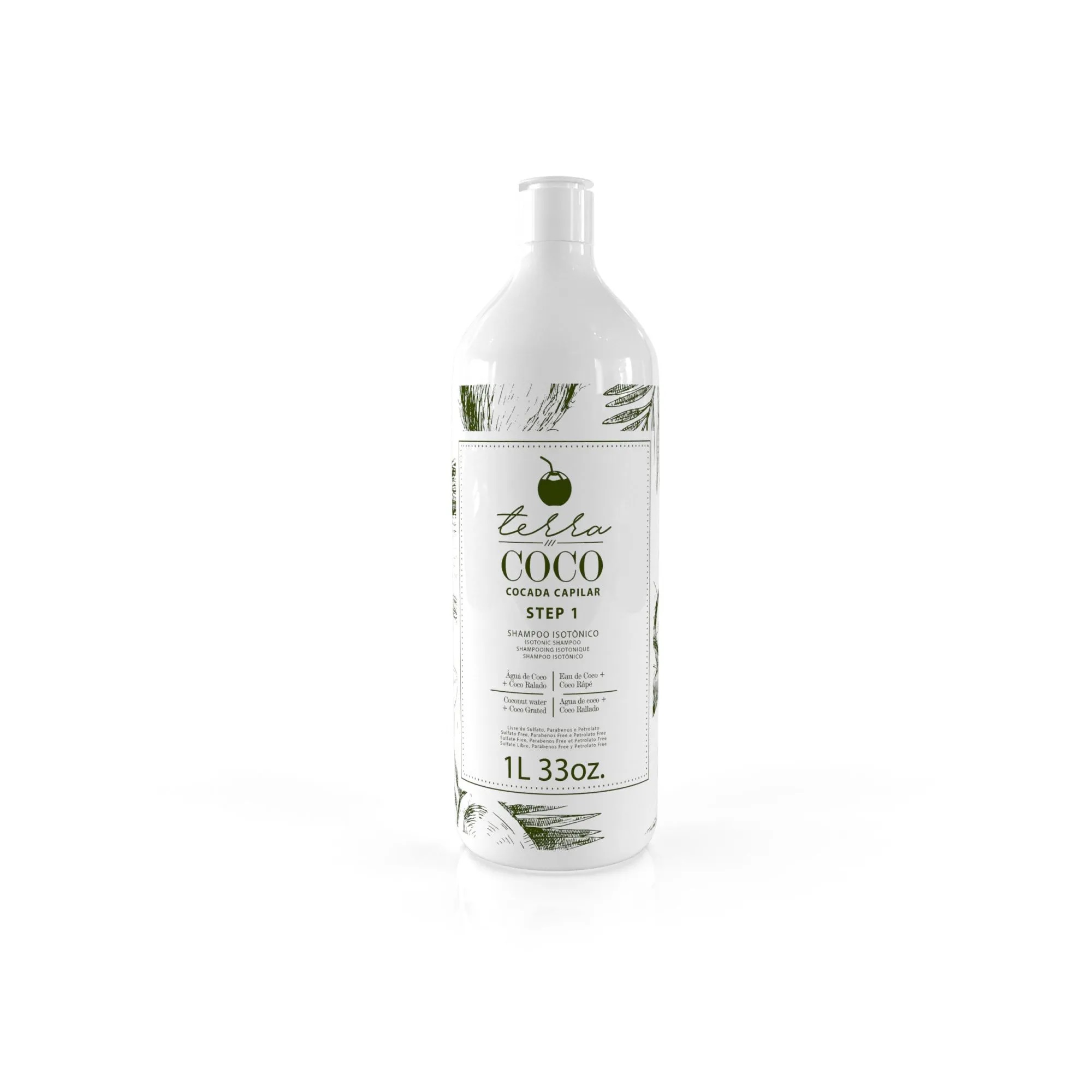 Shampoo Isotônico Sulfato Free 1L - Terra Coco Promoção