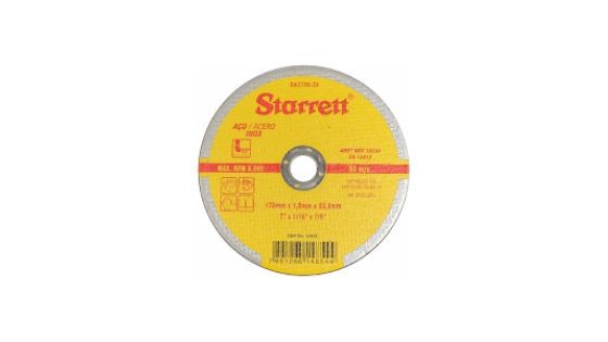 DISCO CORTE INOX STARRET 7" DAC180-24