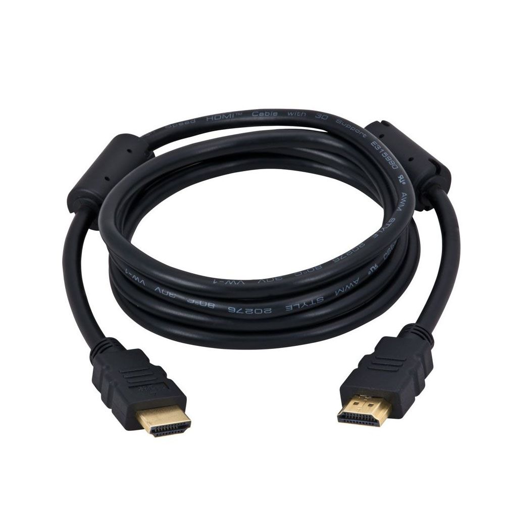 Cabo Hdmi 2.0 Ultra Hd 4K Ouro 3D 1.8 Metros - Mxt - 81356