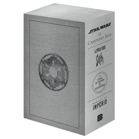 Box Star Wars 4 volumes (O caminho jedi, Livro dos sith, O código do caçador de recompensa, Manual do império)