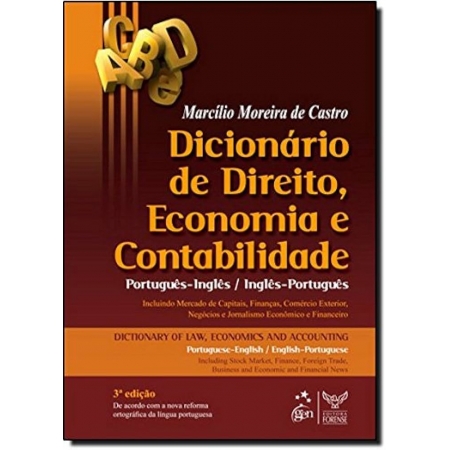 Dicionário de Direito, Economia e Contabilidade (Português-Inglês / Inglês-Português)
