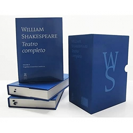 William Shakespeare: Teatro Completo - Box com três volumes
