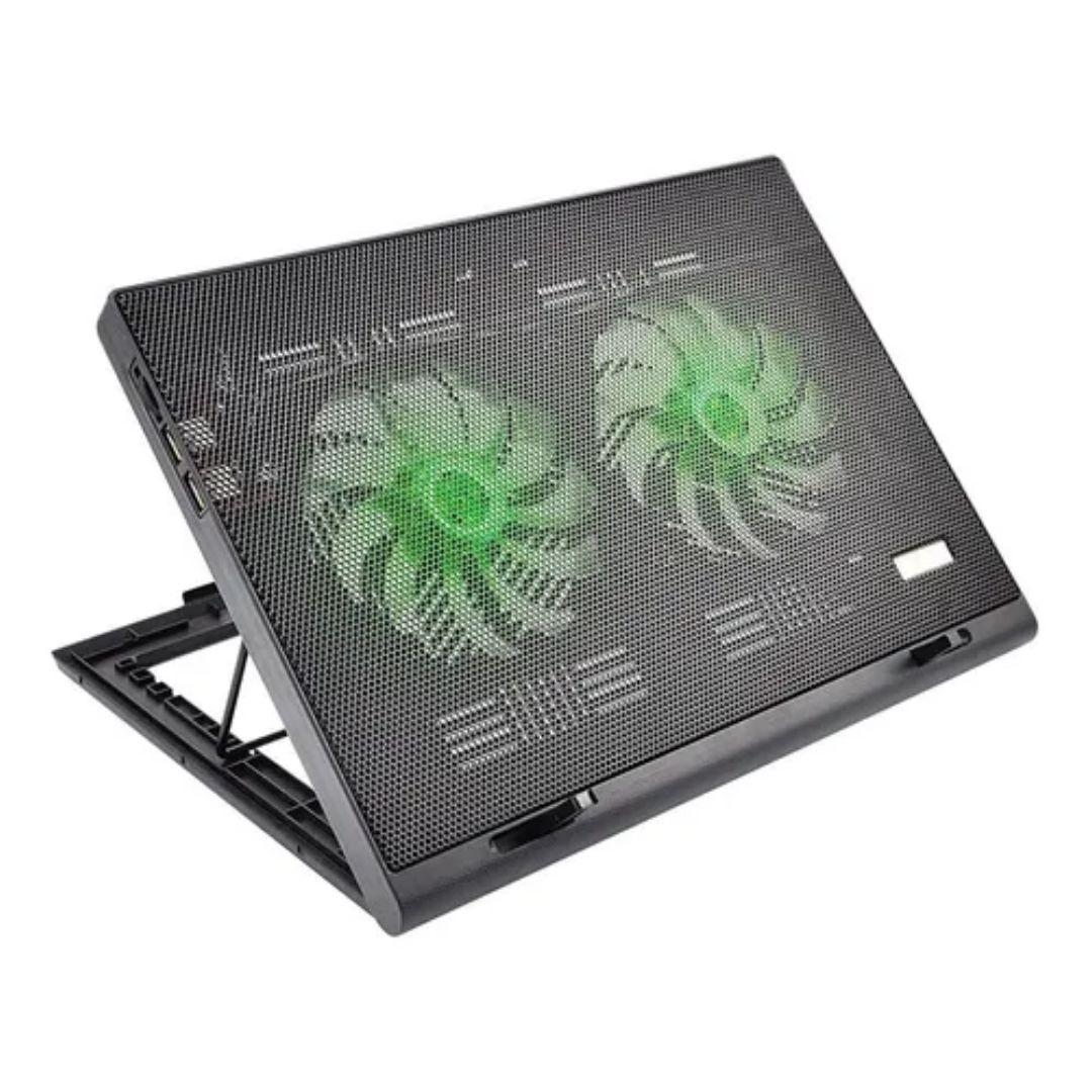Base Para Notebook Cooler Gamer Led Luminoso Air Cooler Usb