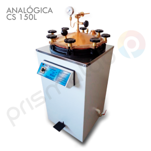 Autoclave Vertical Analógica com pedal 150 litros Prismatec