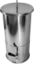 Barril de Aço Inox 5.000ml 180x240mm - T.V