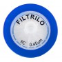 Filtro para seringa em celulose regenerada, Hidrofílico, 25mm x 0.45um, 100 und/cx sfrc-2545
