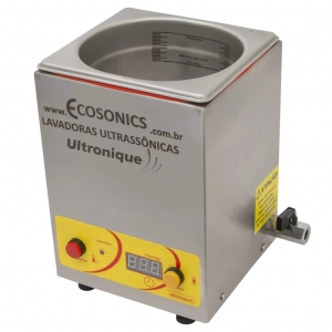 Lavadora de Ultrassom (Banho de Ultrassom) 1,8 litros Q1.8/40 Eco-Sonics