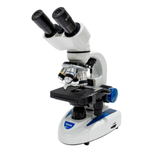 Microscópio Biológico Binocular com Dupla Iluminação em LED, LC1600BA-L-BI - Gene