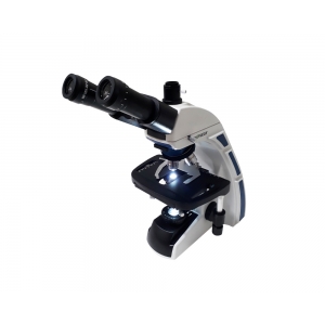 Microscópio Biológico Trinocular com Ótica Infinita, 1000x e Planacromático, BLUE1000-T-I-L-BI - Biofocus