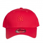 Boné New Era Yankees Mid Logo Vermelho