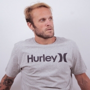 Camiseta Hurley O&O Solid Cinza