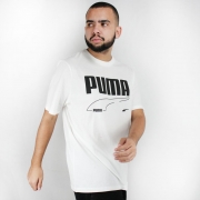 Camiseta Puma Rebel Branca