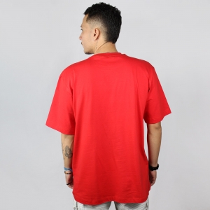 Camiseta Baw Regular Logo Colors On Vermelho