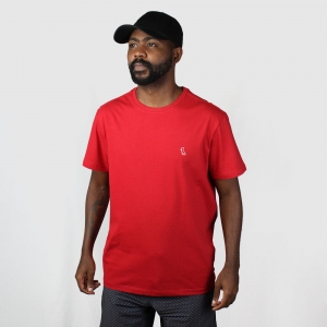 Camiseta Reserva Patch Rsv Jeans Vermelho