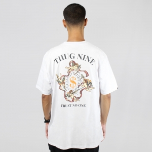 Camiseta Thug Nine Trust No One Branco