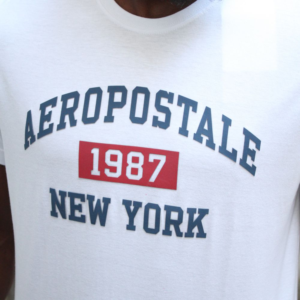 Camiseta Aéropostale New York 1987 White